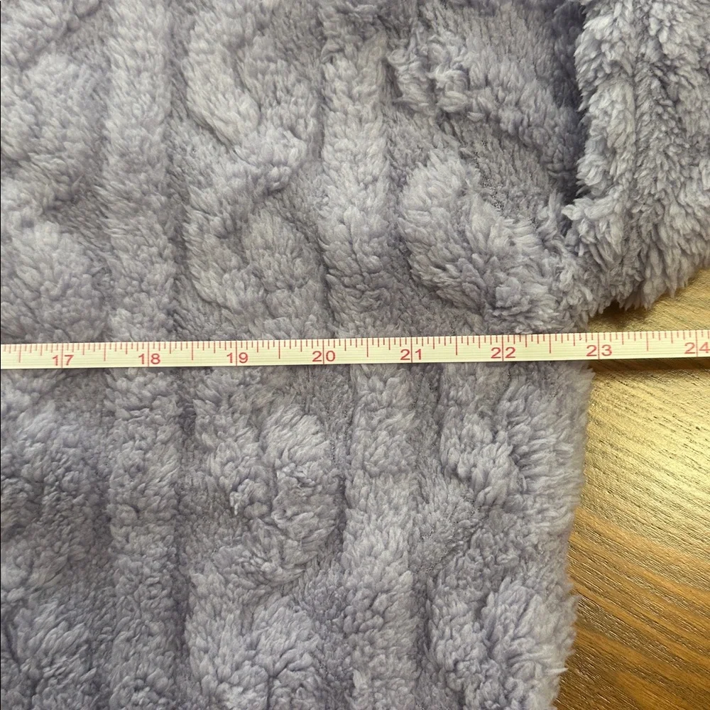 Cozy Purple Lounge Pajama Top - Picture 5 of 10